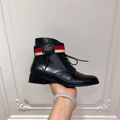 fake gucci ties|Gucci men tie up boots.